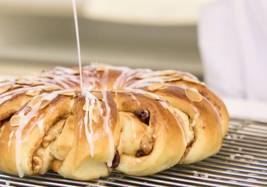 アイシングをかけるリングパン